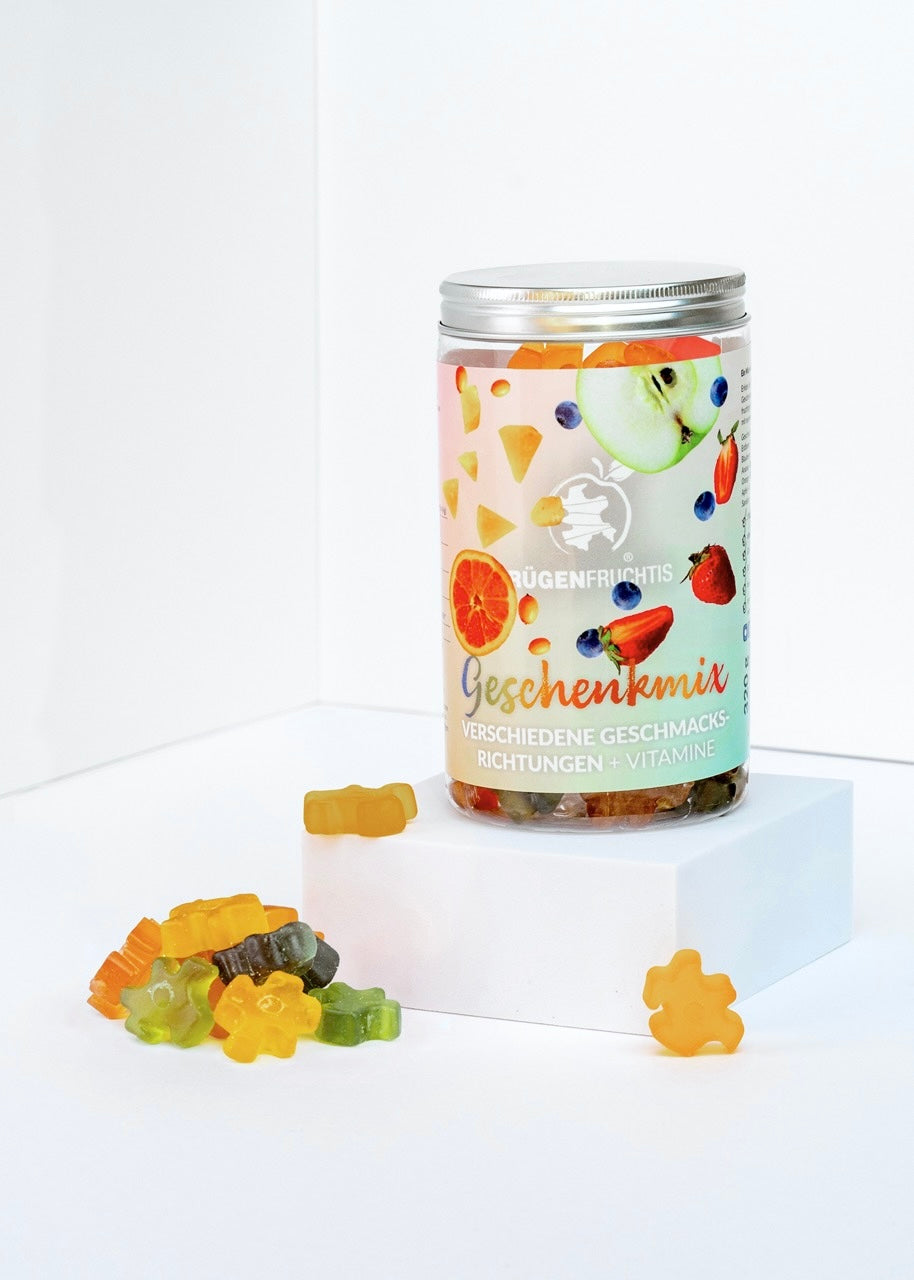 Rügenfruchtis "Geschenkmix" verschiedene Geschmacksrichtungen + Vitamine