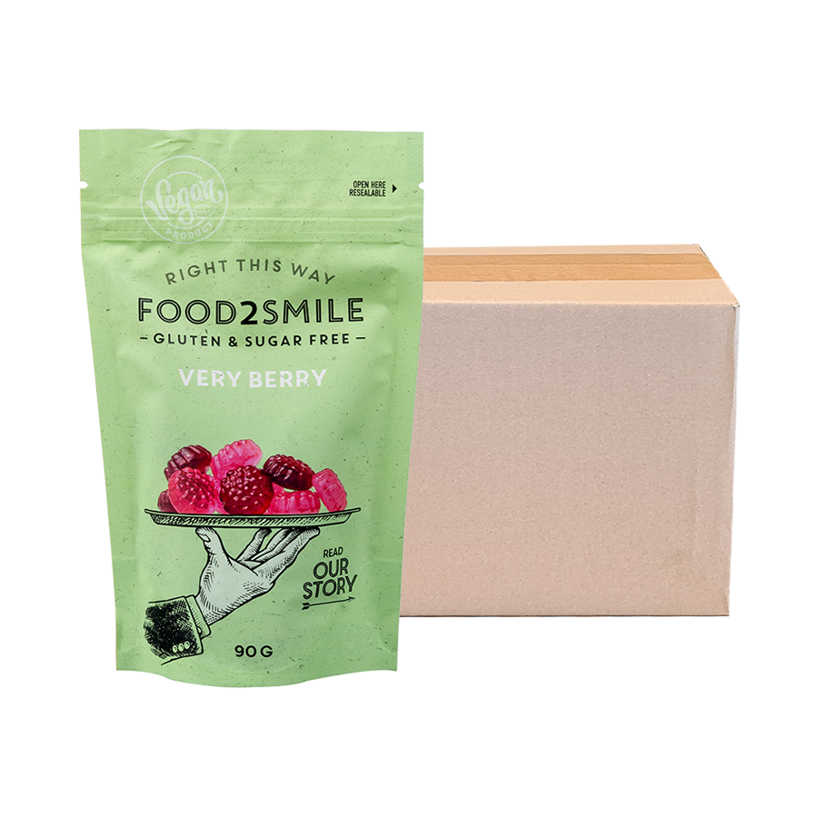 Zuckerfreier Zuckerbeerengeschmack | Very Berry 8x90 Gramm